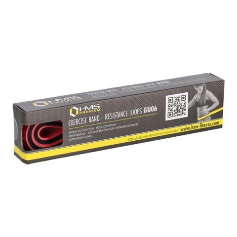 GU06 RÓŻOWO-CZARNA 13 x 5 x 2250 MM GUMA DO ĆWICZEŃ HMS GU06 RÓŻOWO-CZARNA 13 x 5 x 2250 MM GUMA DO ĆWICZEŃ HMS