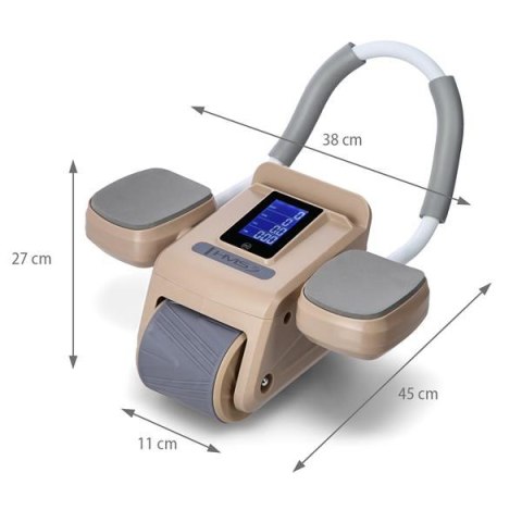 KA08 BROWN ABS AUTOMATYCZNE KOŁO DO ĆWICZEŃ MIĘŚNI BRZUCHA Z WYŚWIETLACZEM LCD I ŁADOWANIEM HMS KA08 BROWN ABS AUTOMATYCZNE KOŁO DO ĆWICZEŃ MIĘŚNI BRZUCHA Z WYŚWIETLACZEM LCD I ŁADOWANIEM HMS