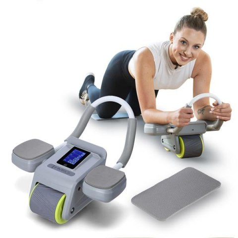 KA08 GRAY ABS AUTOMATYCZNE KOŁO DO ĆWICZEŃ MIĘŚNI BRZUCHA Z WYŚWIETLACZEM LCD I ŁADOWANIEM HMS KA08 GRAY ABS AUTOMATYCZNE KOŁO DO ĆWICZEŃ MIĘŚNI BRZUCHA Z WYŚWIETLACZEM LCD I ŁADOWANIEM HMS