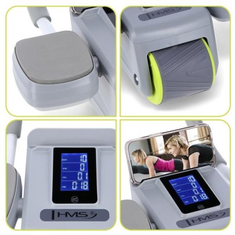 KA08 GRAY ABS AUTOMATYCZNE KOŁO DO ĆWICZEŃ MIĘŚNI BRZUCHA Z WYŚWIETLACZEM LCD I ŁADOWANIEM HMS KA08 GRAY ABS AUTOMATYCZNE KOŁO DO ĆWICZEŃ MIĘŚNI BRZUCHA Z WYŚWIETLACZEM LCD I ŁADOWANIEM HMS