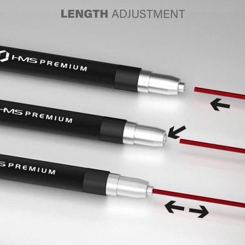 SK60 BLACK/RED SZYBKA SKAKANKA HMS PREMIUM SK60 BLACK/RED SZYBKA SKAKANKA HMS PREMIUM