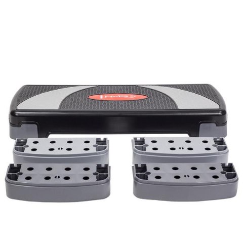 AS004 BLACK/GRAY STEP DO AEROBIKU HMS - Trening HIT , Cardio , Łydki w domu AS004 BLACK/GRAY STEP DO AEROBIKU HMS - Trening HIT , Cardio , Łydki w domu