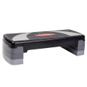 AS004 BLACK/GRAY STEP DO AEROBIKU HMS - Trening HIT , Cardio , Łydki w domu