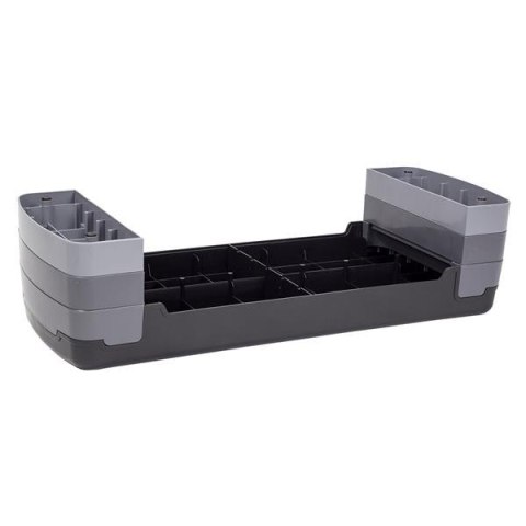 AS004 BLACK/GRAY STEP DO AEROBIKU HMS - Trening HIT , Cardio , Łydki w domu AS004 BLACK/GRAY STEP DO AEROBIKU HMS - Trening HIT , Cardio , Łydki w domu