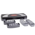 AS004 BLACK/GRAY STEP DO AEROBIKU HMS - Trening HIT , Cardio , Łydki w domu