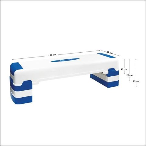 AS005 WHITE/BLUE STEP DO AEROBIKU HMS AS005 WHITE/BLUE STEP DO AEROBIKU HMS
