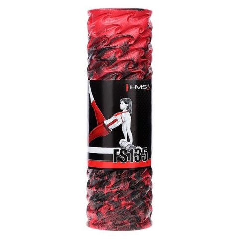 FS135 RED/BLACK 45CM WAŁEK FITNESS/ ROLLER HMS FS135 RED/BLACK 45CM WAŁEK FITNESS/ ROLLER HMS