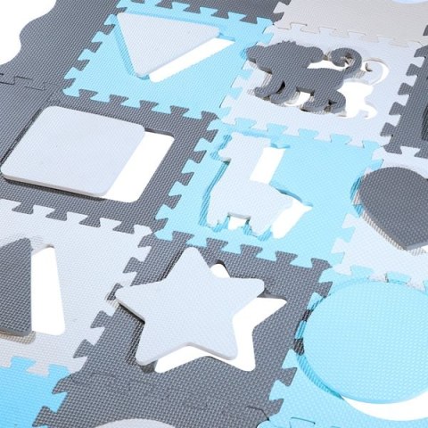 MD03 MATA DZIECIĘCA PUZZLE KOJEC MINT 36 ELEMENTÓW 140x140CM NILS FUN MD03 MATA DZIECIĘCA PUZZLE KOJEC MINT 36 ELEMENTÓW 140x140CM NILS FUN