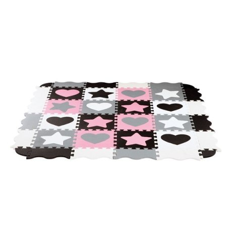 MD03 MATA DZIECIĘCA PUZZLE KOJEC PINK HEARTS 36 ELEMENTÓW 140x140CM NILS FUN MD03 MATA DZIECIĘCA PUZZLE KOJEC PINK HEARTS 36 ELEMENTÓW 140x140CM NILS FUN