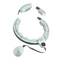 HHM13 HULA HOP GREEN Z MAGNESAMI I OBCIĄŻNIKIEM + LICZNIK HMS