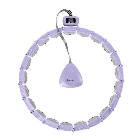 HHM14 HULA HOP VIOLET Z MAGNESAMI I OBCIĄŻNIKIEM + LICZNIK HMS HHM14 HULA HOP VIOLET Z MAGNESAMI I OBCIĄŻNIKIEM + LICZNIK HMS