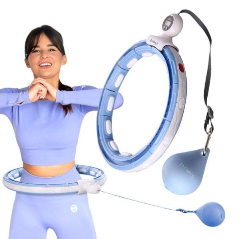 HHM15 BLUE – Hula Hop z Magnesami i Licznikiem HMS HHM15 BLUE – Hula Hop z Magnesami i Licznikiem HMS