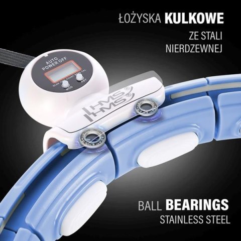 HHM15 BLUE – Hula Hop z Magnesami i Licznikiem HMS HHM15 BLUE – Hula Hop z Magnesami i Licznikiem HMS