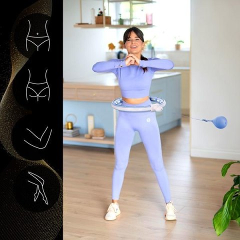 HHM15 BLUE – Hula Hop z Magnesami i Licznikiem HMS HHM15 BLUE – Hula Hop z Magnesami i Licznikiem HMS