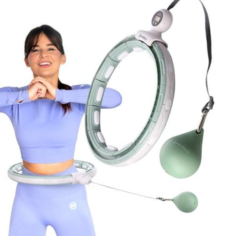 HHM15 GREEN – Hula Hop z Magnesami i Licznikiem HMS HHM15 GREEN – Hula Hop z Magnesami i Licznikiem HMS