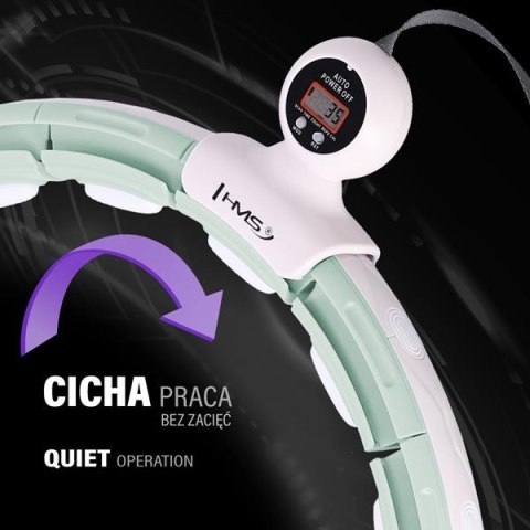 HHM15 GREEN – Hula Hop z Magnesami i Licznikiem HMS HHM15 GREEN – Hula Hop z Magnesami i Licznikiem HMS