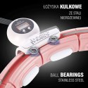 HHM15 PINK – Hula Hop z Magnesami i Licznikiem HMS