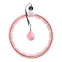 HHM15 PINK – Hula Hop z Magnesami i Licznikiem HMS