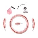 HHM15 PINK – Hula Hop z Magnesami i Licznikiem HMS