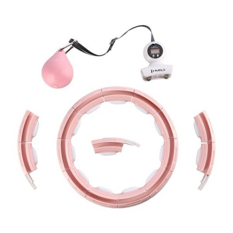 HHM15 PINK – Hula Hop z Magnesami i Licznikiem HMS HHM15 PINK – Hula Hop z Magnesami i Licznikiem HMS