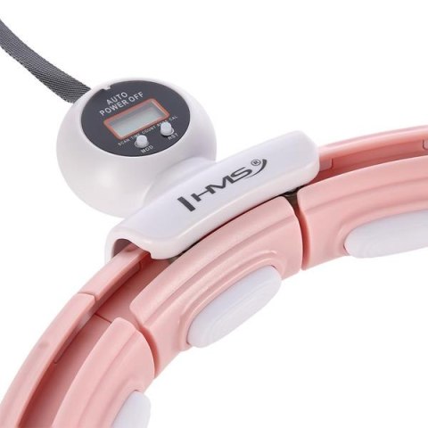 HHM15 PINK – Hula Hop z Magnesami i Licznikiem HMS HHM15 PINK – Hula Hop z Magnesami i Licznikiem HMS