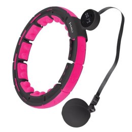 HHM16 BLACK/PINK – Hula Hop z Magnesami i Licznikiem HMS