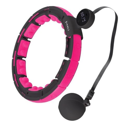 HHM16 BLACK/PINK – Hula Hop z Magnesami i Licznikiem HMS HHM16 BLACK/PINK – Hula Hop z Magnesami i Licznikiem HMS