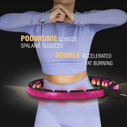 HHM16 BLACK/PINK – Hula Hop z Magnesami i Licznikiem HMS