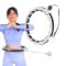 HHM16 WHITE Hula Hop magnetyczne z licznikiem masaż i modelowanie sylwetki