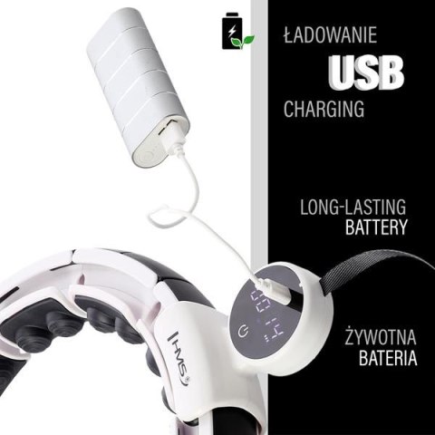 HHM16 WHITE – Hula Hop z Magnesami i Licznikiem HMS HHM16 WHITE – Hula Hop z Magnesami i Licznikiem HMS