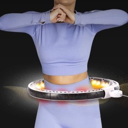 HHM16 WHITE – Hula Hop z Magnesami i Licznikiem HMS