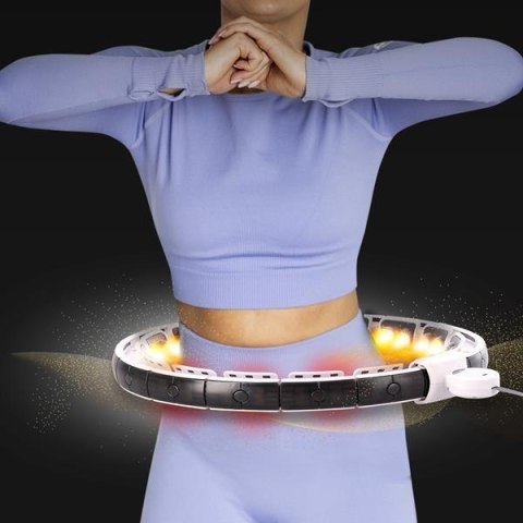 HHM16 WHITE – Hula Hop z Magnesami i Licznikiem HMS HHM16 WHITE – Hula Hop z Magnesami i Licznikiem HMS