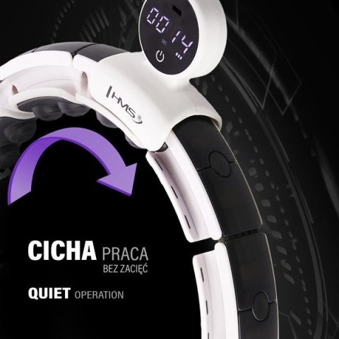 HHM16 WHITE – Hula Hop z Magnesami i Licznikiem HMS HHM16 WHITE – Hula Hop z Magnesami i Licznikiem HMS