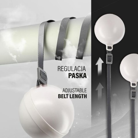 HHM16 WHITE – Hula Hop z Magnesami i Licznikiem HMS HHM16 WHITE – Hula Hop z Magnesami i Licznikiem HMS