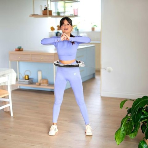 HHM16 WHITE – Hula Hop z Magnesami i Licznikiem HMS HHM16 WHITE – Hula Hop z Magnesami i Licznikiem HMS