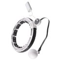 HHM16 WHITE – Hula Hop z Magnesami i Licznikiem HMS