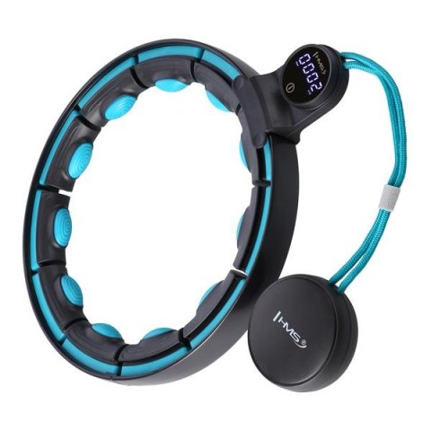 HHM17 BLACK-TURQUOISE – Hula Hop z Magnesami i Licznikiem HMS HHM17 BLACK-TURQUOISE – Hula Hop z Magnesami i Licznikiem HMS