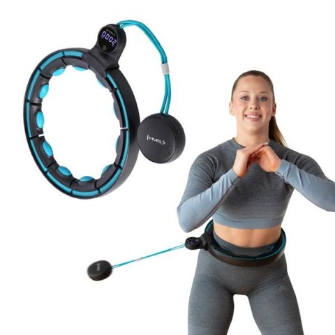 HHM17 BLACK-TURQUOISE – Hula Hop z Magnesami i Licznikiem HMS HHM17 BLACK-TURQUOISE – Hula Hop z Magnesami i Licznikiem HMS