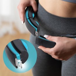 HHM17 BLACK-TURQUOISE – Hula Hop z Magnesami i Licznikiem HMS