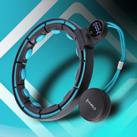 HHM17 BLACK-TURQUOISE – Hula Hop z Magnesami i Licznikiem HMS HHM17 BLACK-TURQUOISE – Hula Hop z Magnesami i Licznikiem HMS