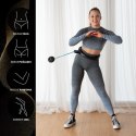 HHM17 BLACK-TURQUOISE – Hula Hop z Magnesami i Licznikiem HMS