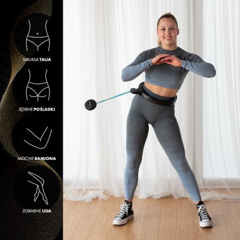 HHM17 BLACK-TURQUOISE – Hula Hop z Magnesami i Licznikiem HMS HHM17 BLACK-TURQUOISE – Hula Hop z Magnesami i Licznikiem HMS