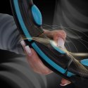 HHM17 BLACK-TURQUOISE – Hula Hop z Magnesami i Licznikiem HMS