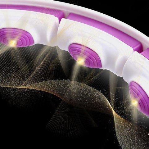 HHM17 WHITE-VIOLET – Hula Hop z Magnesami i Licznikiem HMS HHM17 WHITE-VIOLET – Hula Hop z Magnesami i Licznikiem HMS