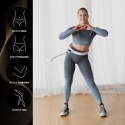 HHM17 WHITE-VIOLET – Hula Hop z Magnesami i Licznikiem HMS