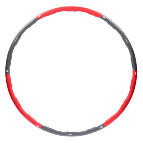 HHP002 RED-GREY HULA HOP 1,2KG 100CM HMS HHP002 RED-GREY HULA HOP 1,2KG 100CM HMS