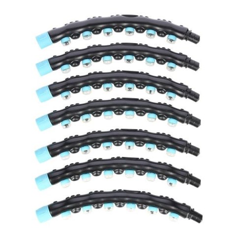 HHP006 BLACK-BLUE HULA HOP MASUJĄCY Z MAGNESAMI 98CM HMS HHP006 BLACK-BLUE HULA HOP MASUJĄCY Z MAGNESAMI 98CM HMS