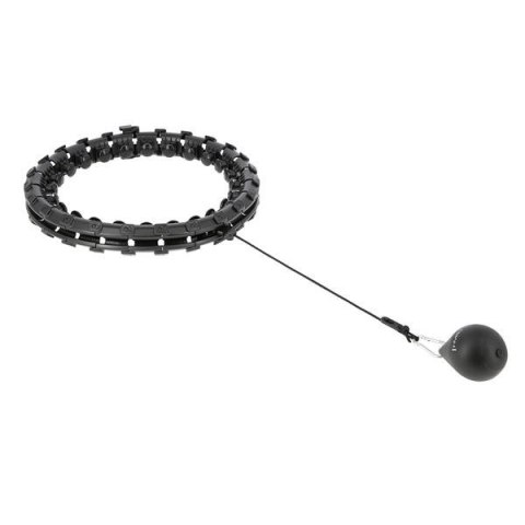 HHW01 BLACK – Hula Hop z Wypustkami i Obciążnikiem HMS HHW01 BLACK – Hula Hop z Wypustkami i Obciążnikiem HMS