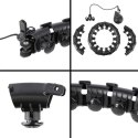 HHW01 BLACK – Hula Hop z Wypustkami i Obciążnikiem HMS