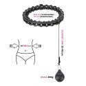 HHW01 BLACK – Hula Hop z Wypustkami i Obciążnikiem HMS